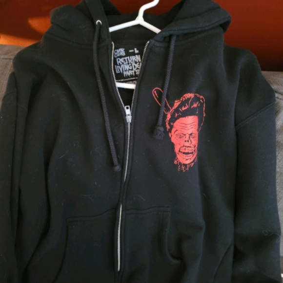 Return Of The Living Dead 2 Horror Zip UP Hoodie - Picture 2 of 2